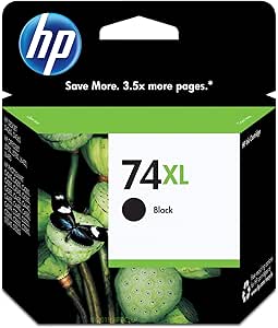 HP 74XL Black Ink Cartridge - High Yield