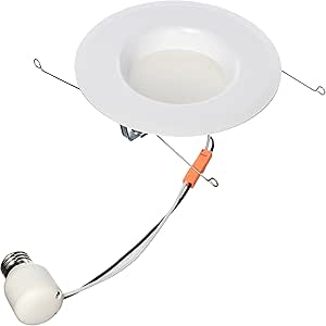 GE 24241 10W 6" Soft White LED Recessed Lighting Kit 2-Pack