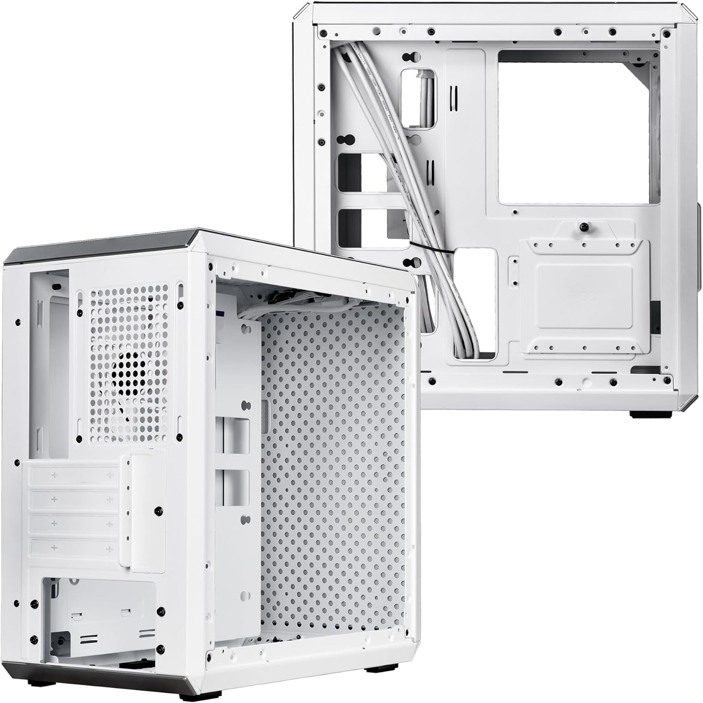 Cooler Master Q300LV2-WGNN-S00 White Micro-ATX Tower Case