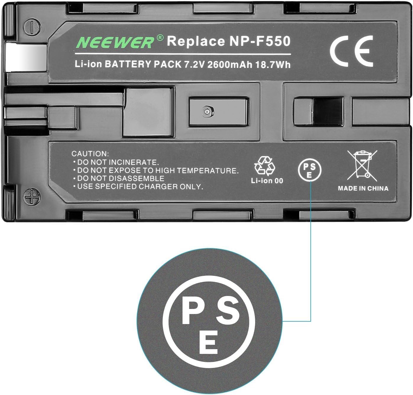 Neewer F100 7-Inch Camera Field Monitor Kit