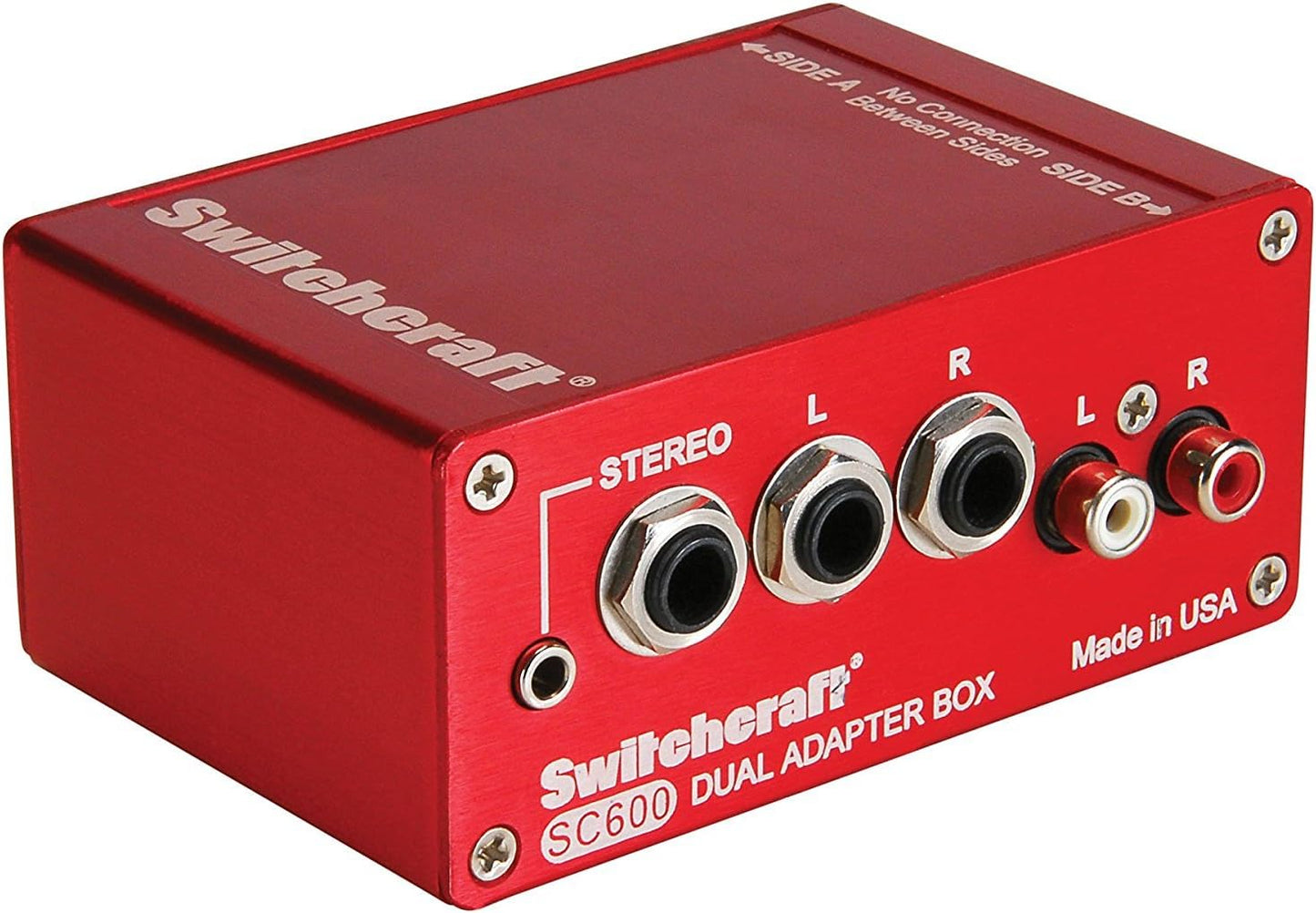 Switchcraft SC600 Dual Adapter Box Audio Splitter