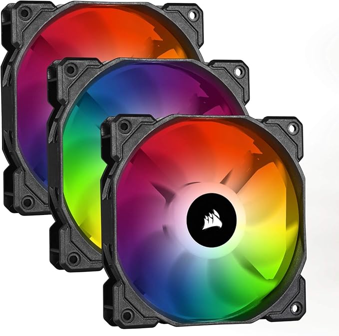 Corsair iCUE SP120 RGB Pro Fans - 120mm, Triple Pack
