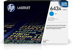 HP Q5951A 643A Cyan Toner Cartridge LaserJet 4700 — main product image