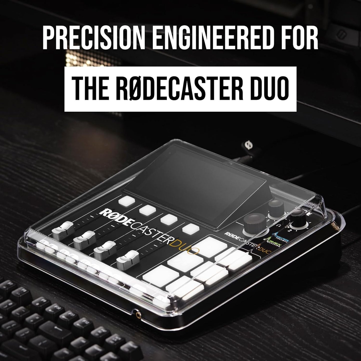 Rode RCDUOCOVER RØDECaster Duo Protective Dust Cover Clear