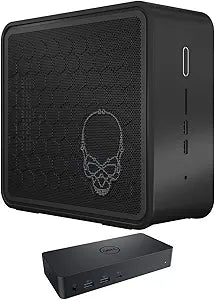 Intel BXNUC9i9QNX1-4332-6307 NUC 9 i9 Mini PC with D6000 Dock