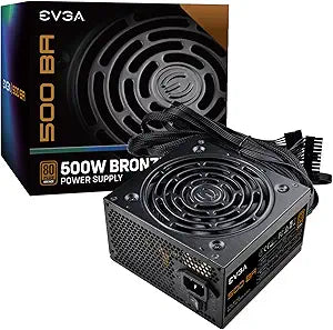 EVGA 100-BA-0500-K1 500W 80+ Bronze Power Supply — main product image