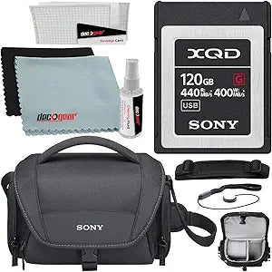 Sony E3SNQDG120F 120GB XQD G Series Memory Card Bundle