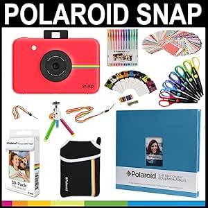 Polaroid AMZSBSPRK2 Snap Instant Print Camera Bundle