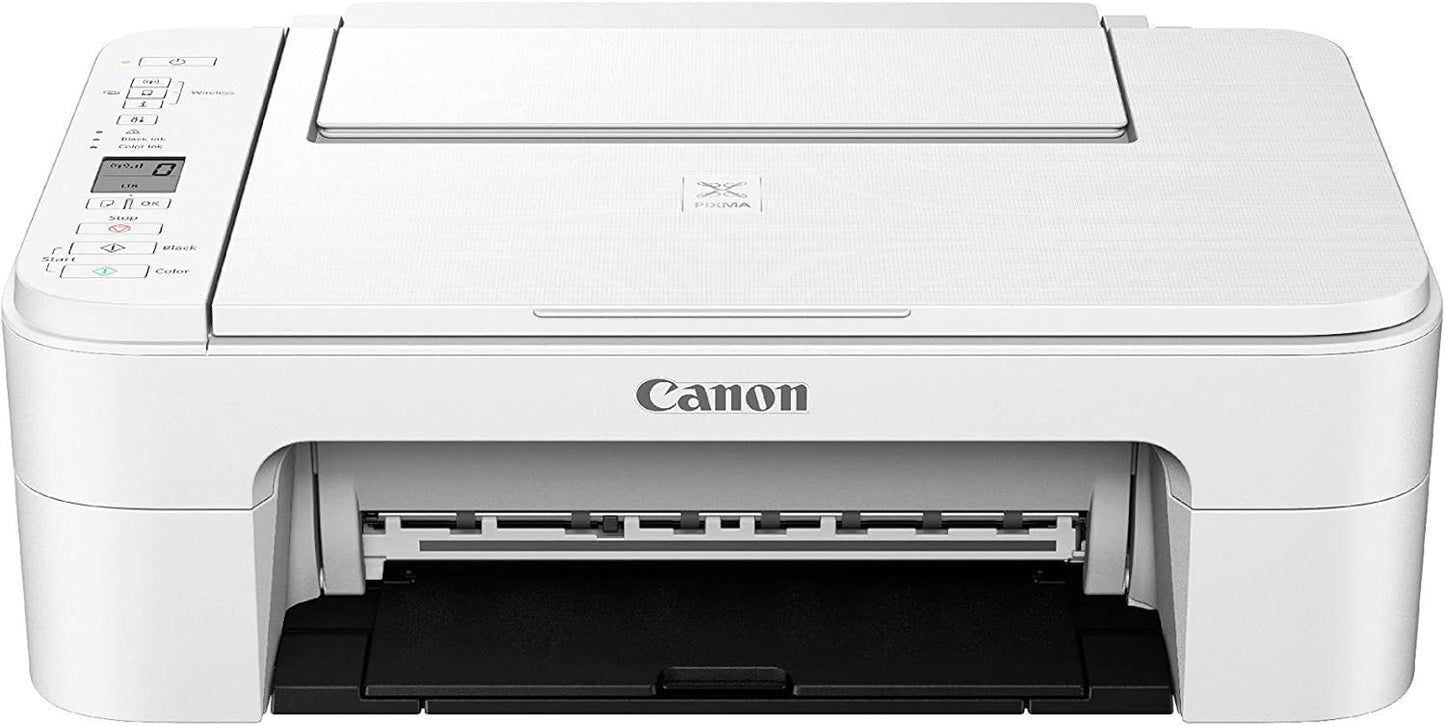 Canon 3771C057 Pixma TS3322 Wireless All-in-One Printer (White)
