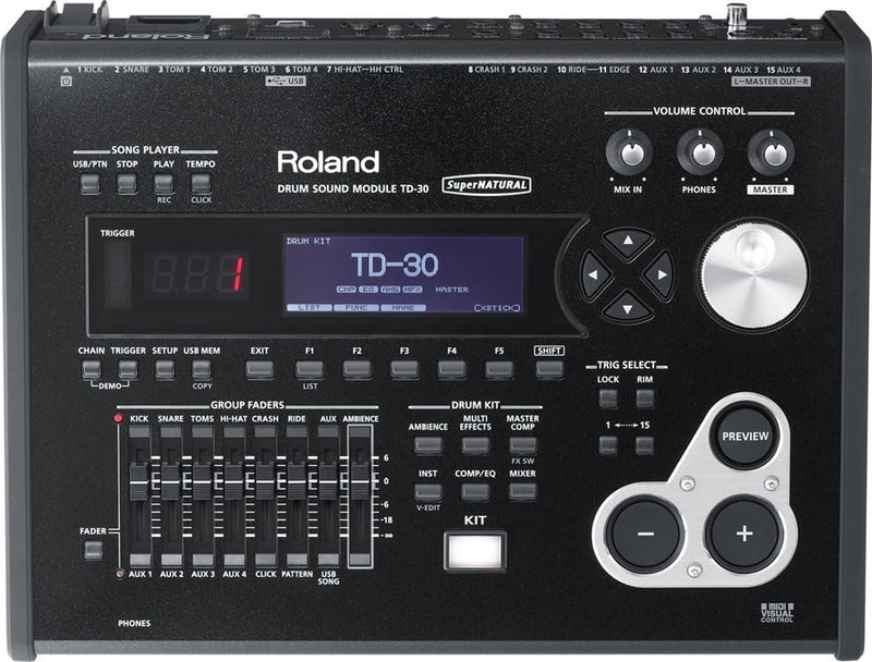 Roland TD-30 SuperNATURAL Drum Sound Module — main product image