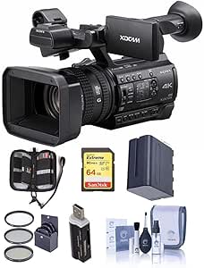 Sony PXW-Z150 Compact 4K Camcorder Bundle