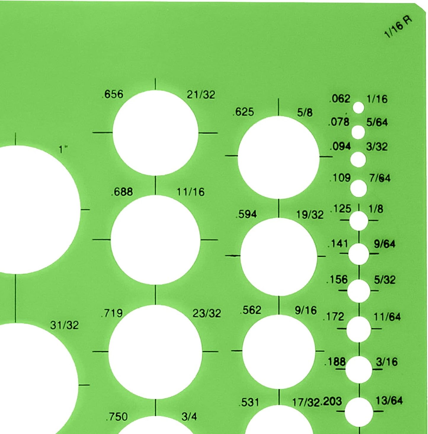 Westcott T-800 Small Circles Template Tool