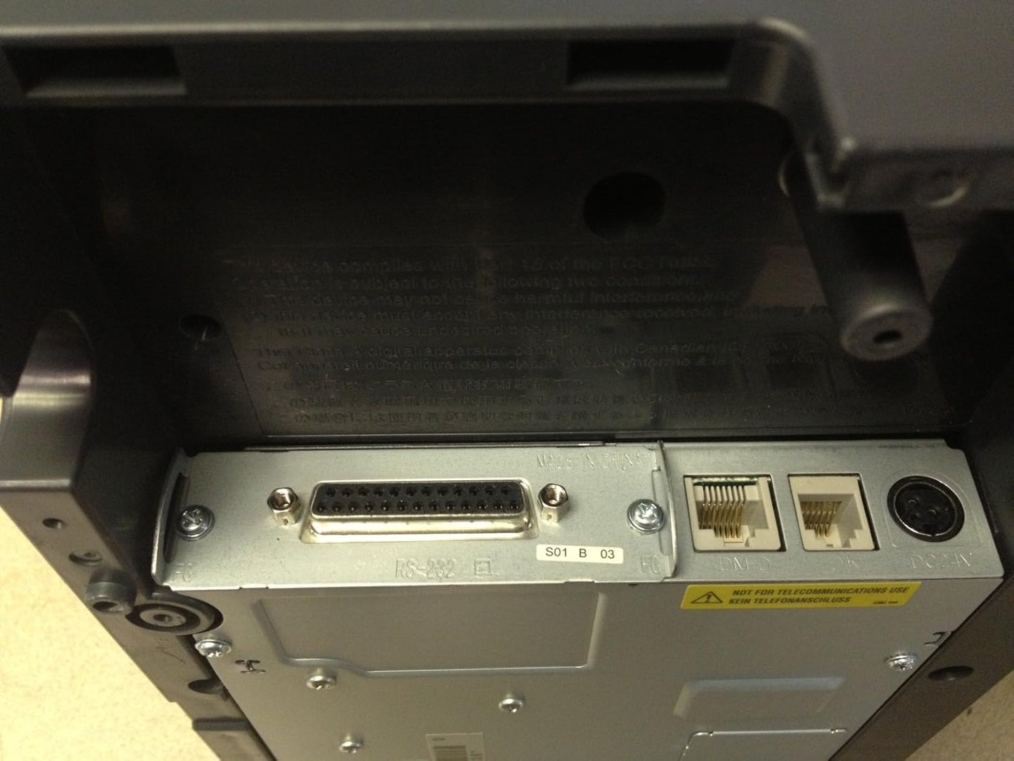 Epson TM U220D Impact Serial Receipt Printer (Renewed)