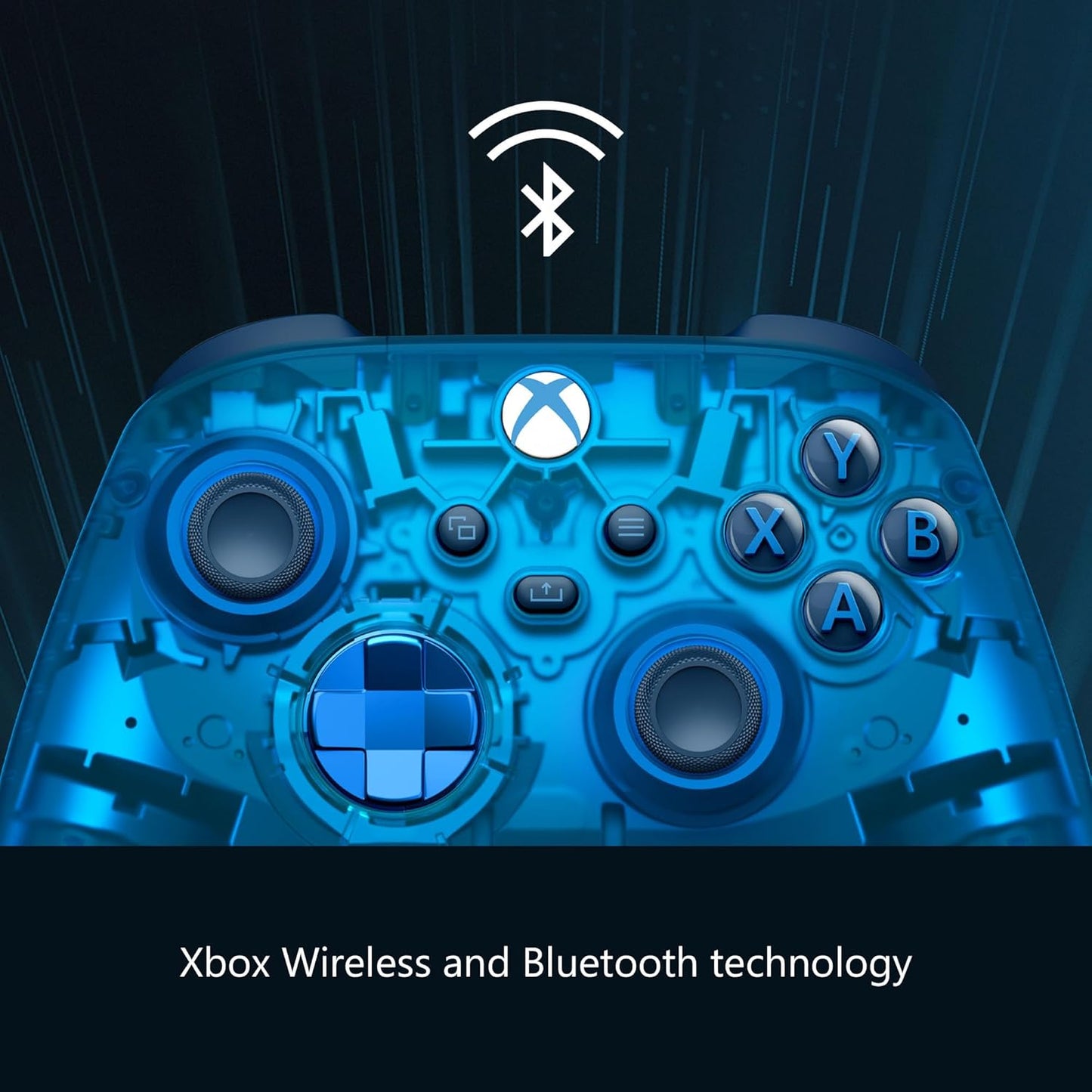 Microsoft QAU-00150 Xbox Wireless Controller Sky Cipher Edition