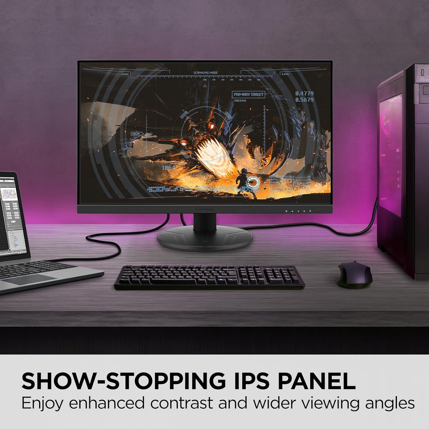 ViewSonic VX2416A 24" 1080p 120Hz 1ms IPS Gaming Monitor