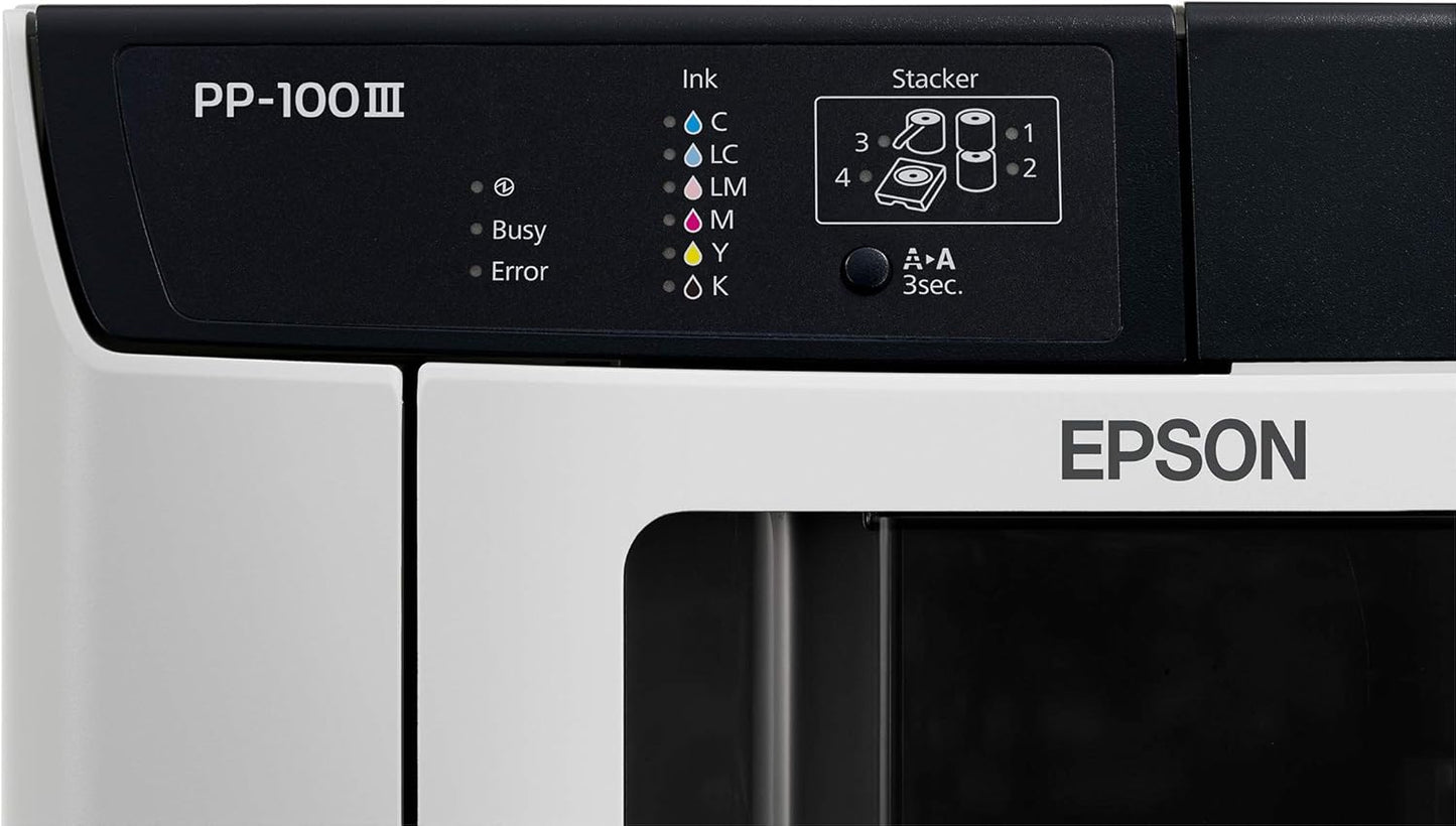 Epson C11CH40001 Discproducer PP-100III CD/DVD Printer