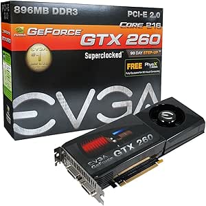 EVGA 896-P3-1257-A1 GeForce GTX260 Superclocked Graphics Card — main product image
