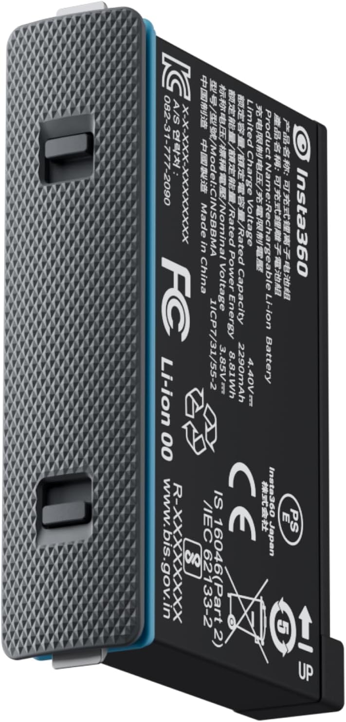 Insta360 CINSBBMA X4 Rechargeable Camera Battery — main product image