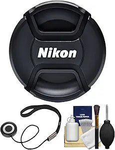 Nikon Snap-On Lens Cap with Cap Keeper Cleaning Kit