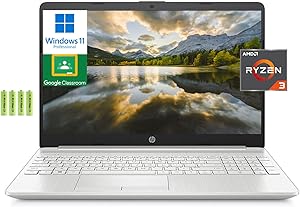 HP 15 Ryzen 3 Laptop 1TB HDD 128GB SSD — main product image