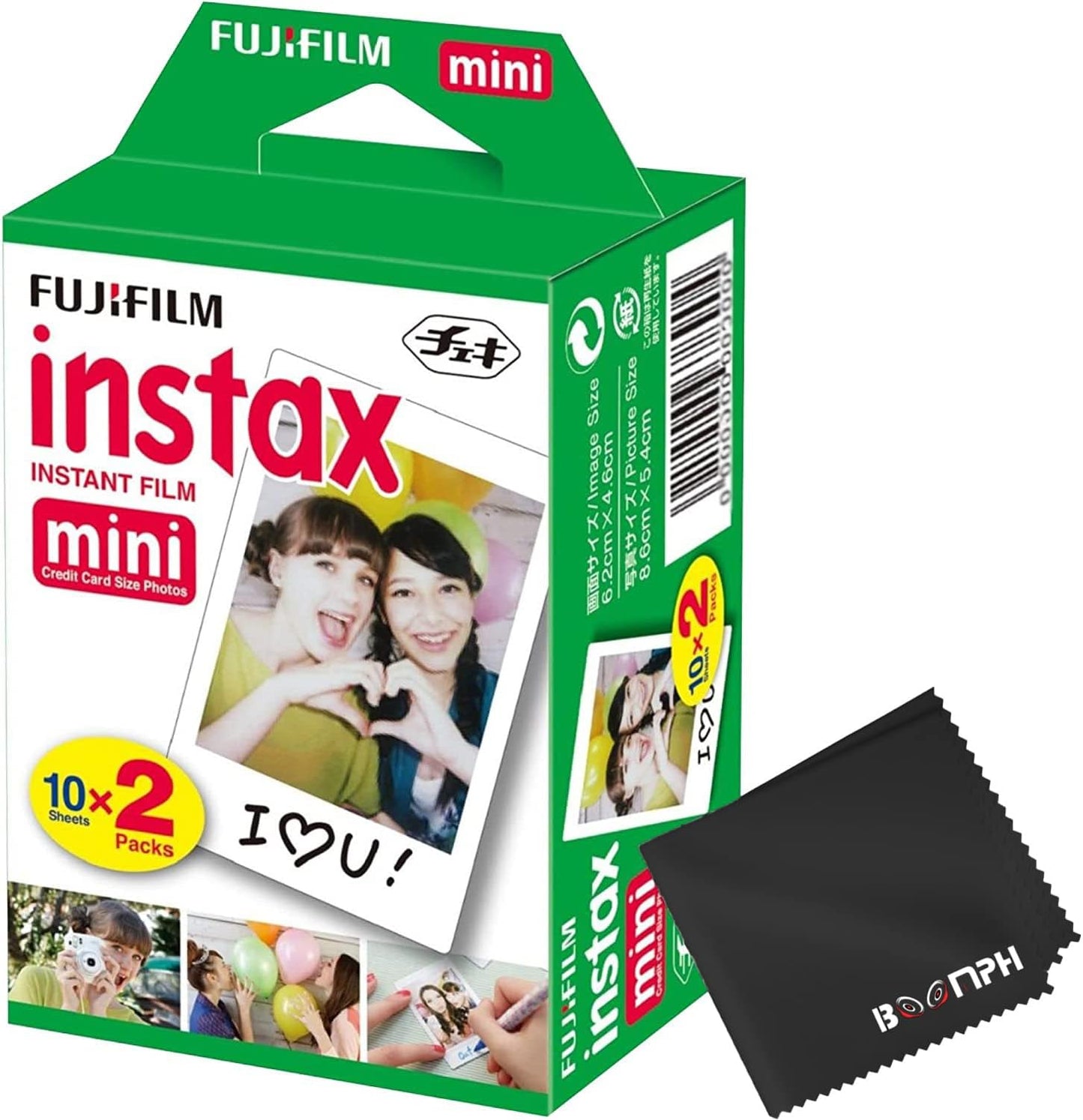 Fujifilm Instax Mini Film 20 Sheets Instant Camera
