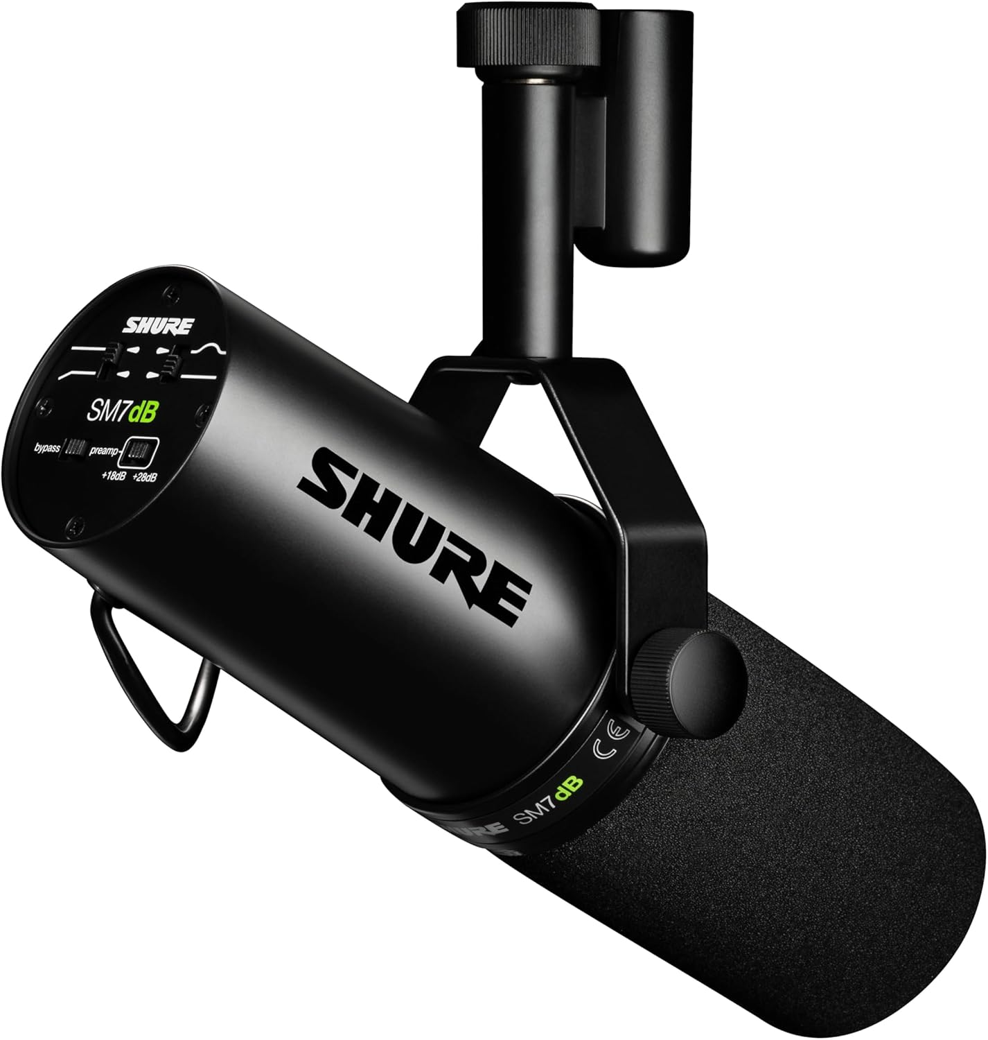 Shure SM7dB - Dynamic Vocal Microphone with Built-in Preamp