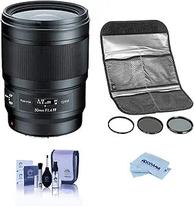 Tokina Opera 50mm f/1.4 Nikon Lens Bundle
