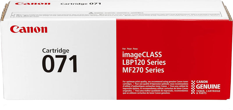 Canon 5645C001 071 Black Toner Cartridge - LBP122dw Compatible — main product image