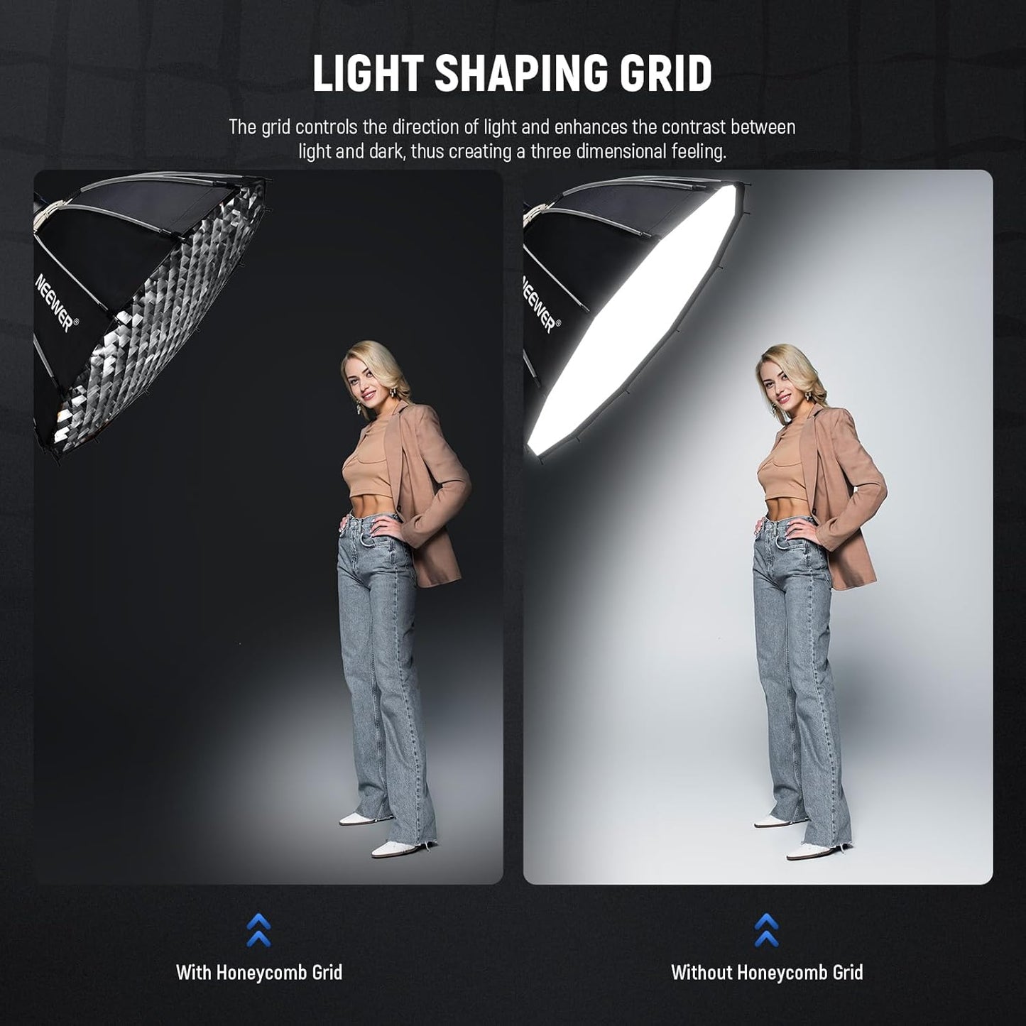 Neewer NS7P 85cm Bowens Mount Parabolic Softbox