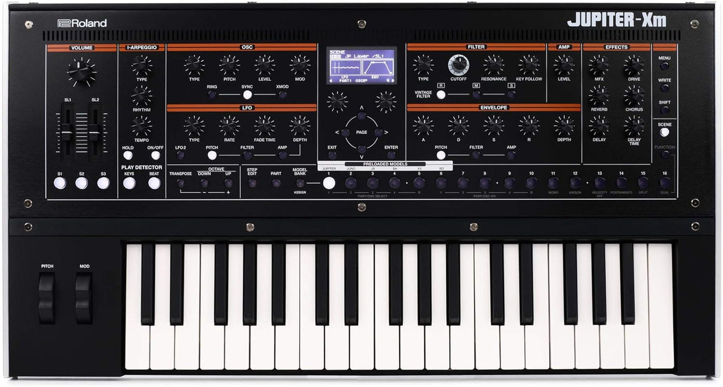 Roland JUPITER-XM 37-Key Portable Synthesizer
