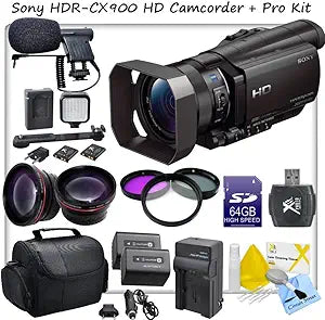 Sony HDRCX900/B Full HD Handycam with Platinum Kit