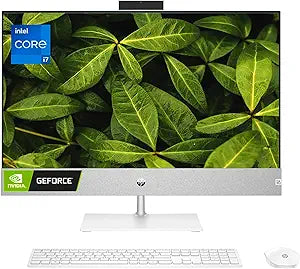 HP TPC-Q087 Pavilion 27 All-in-One RTX 3050 Desktop — main product image