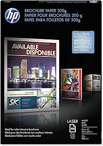 HP Q8824A Laser Brochure Paper - Matte Finish