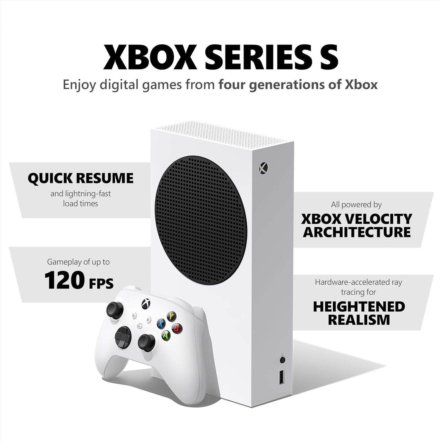 Microsoft FBAMSRRS00144 Xbox Series S Starter Bundle
