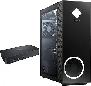 HP GT13-1174-4363-28338 OMEN 30L Ryzen 5 Gaming Desktop + D6000 Dock — main product image