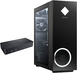 HP GT13-1174-4363-232076 OMEN 30L Gaming PC, Ryzen 5, RTX 3060, D6000 Dock — main product image