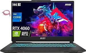 MSI 15.6 Gaming Laptop - RTX 4060, i7, 64GB, 2TB SSD — main product image