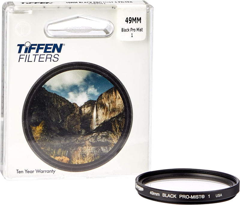 Tiffen 49BPM1 49mm Black Pro-Mist Diffusion Filter — main product image