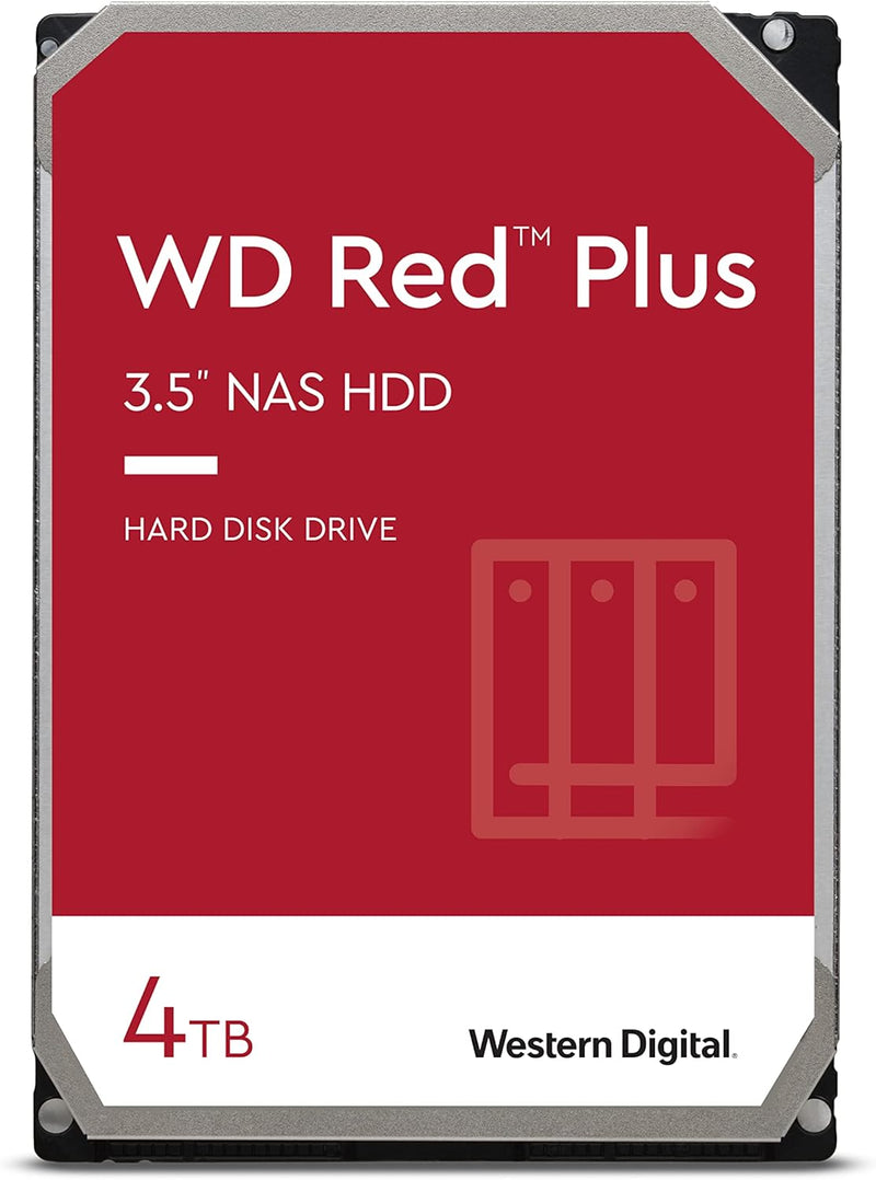 Western Digital WD40EFRX 4TB Red Plus NAS HDD — main product image