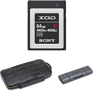 Sony 64GB XQD G Series Memory Card Bundle — main product image