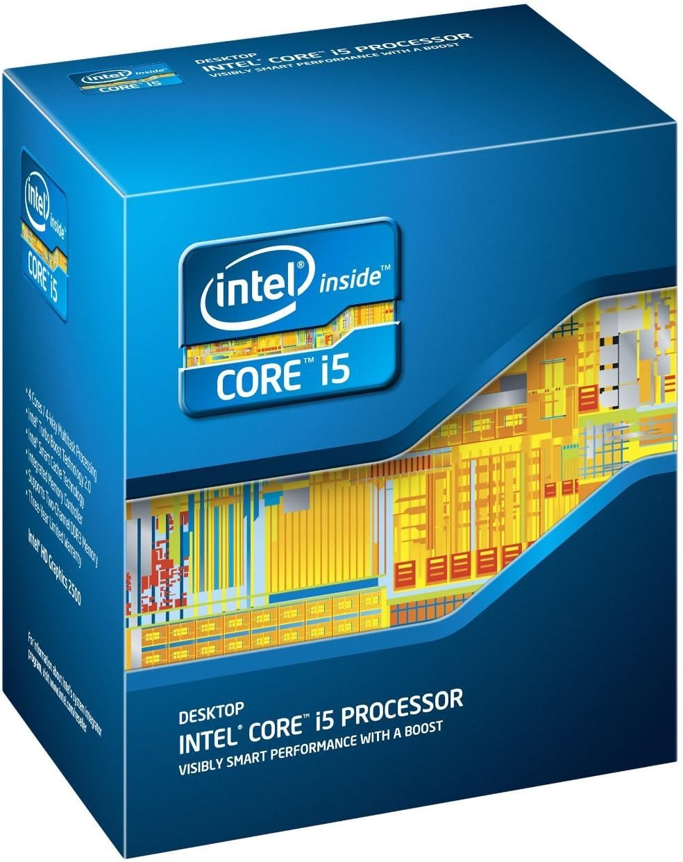 Intel BX80637I53470-cr Core i5-3470 3.2GHz Quad-Core CPU (Renewed)