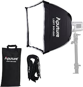 Aputure Light Box 4545 Square Softbox for COB Lights — main product image