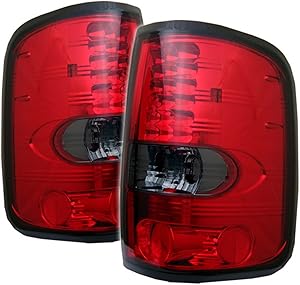 Spyder Auto 5003270 LED Tail Lights Red/Smoke — main product image