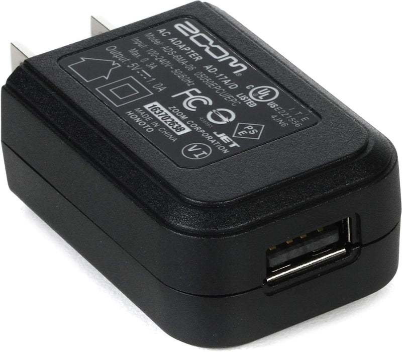 Zoom AD-17D 5V USB AC Power Adapter — main product image