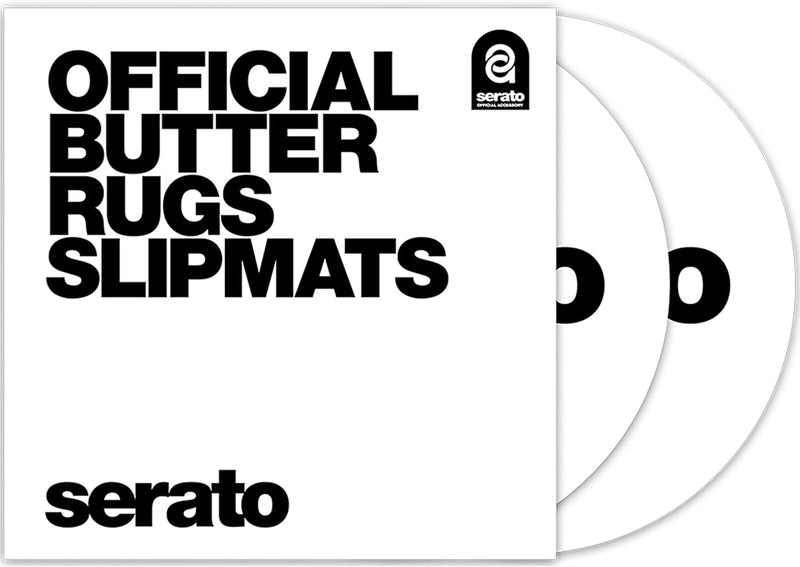 Serato OSA-SM-WHT-BR DJ Slipmat - White — main product image