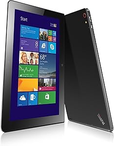 Lenovo 20C1002TUS ThinkPad 10.1-Inch 128GB Tablet Black
