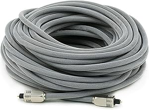 Monoprice 103448 Premium 75ft Toslink Digital Optical Audio Cable
