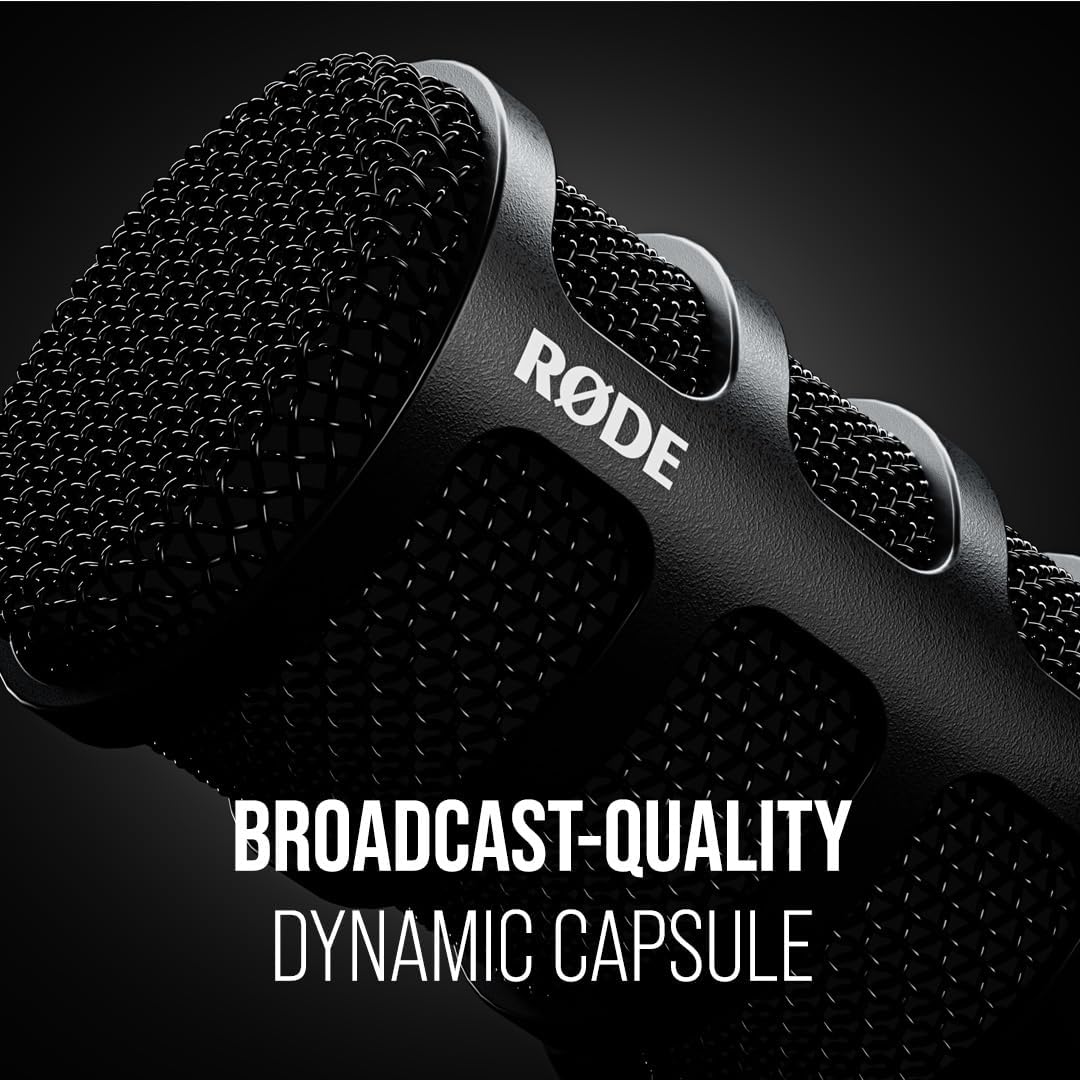 Rode PODMICUSB Dynamic Broadcast Microphone XLR/USB