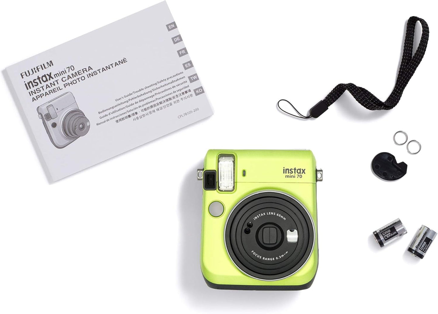 Fujifilm Instax Mini 70 Kiwi Green Instant Camera