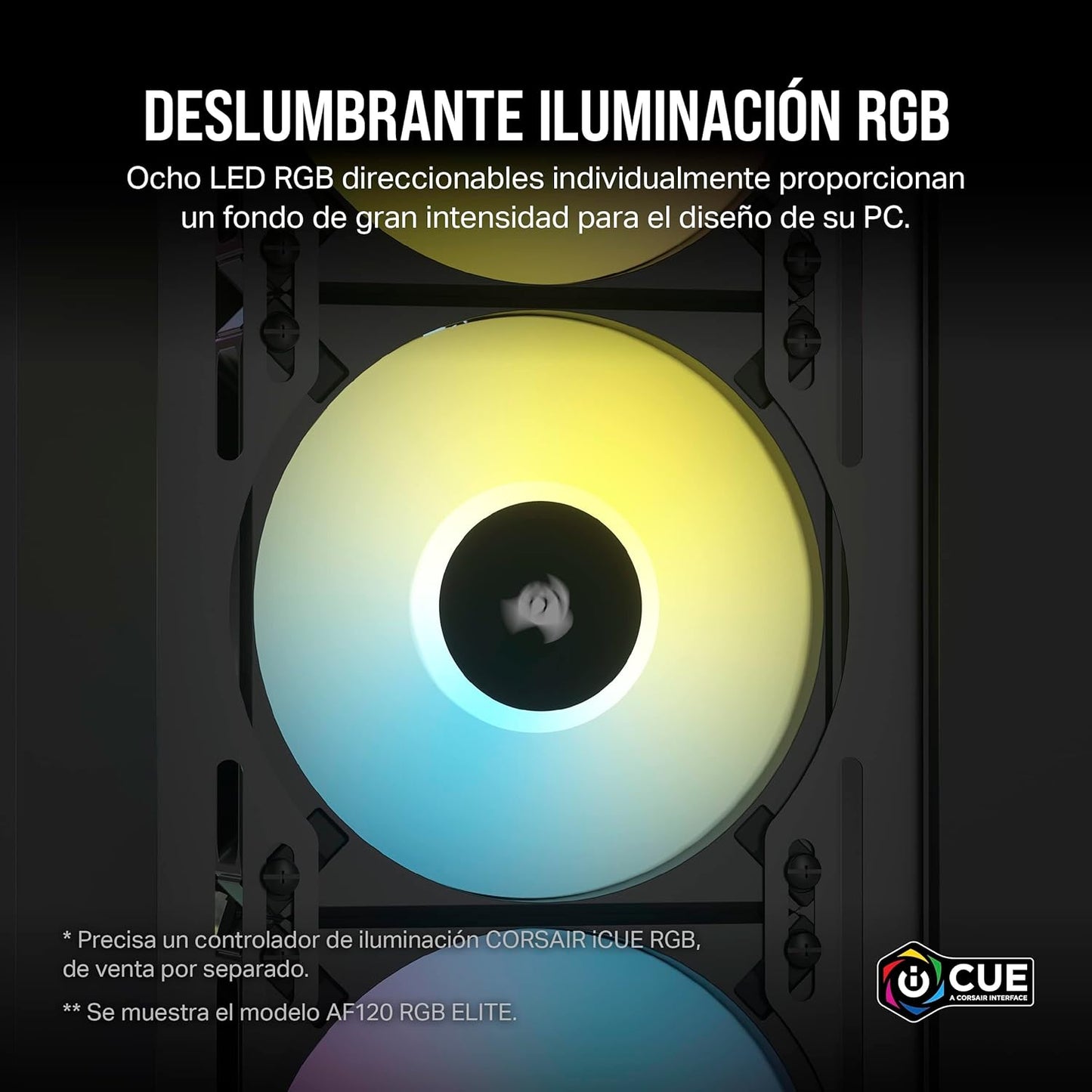 Corsair CO-9050162-WW AF120 RGB Slim 120mm Fan